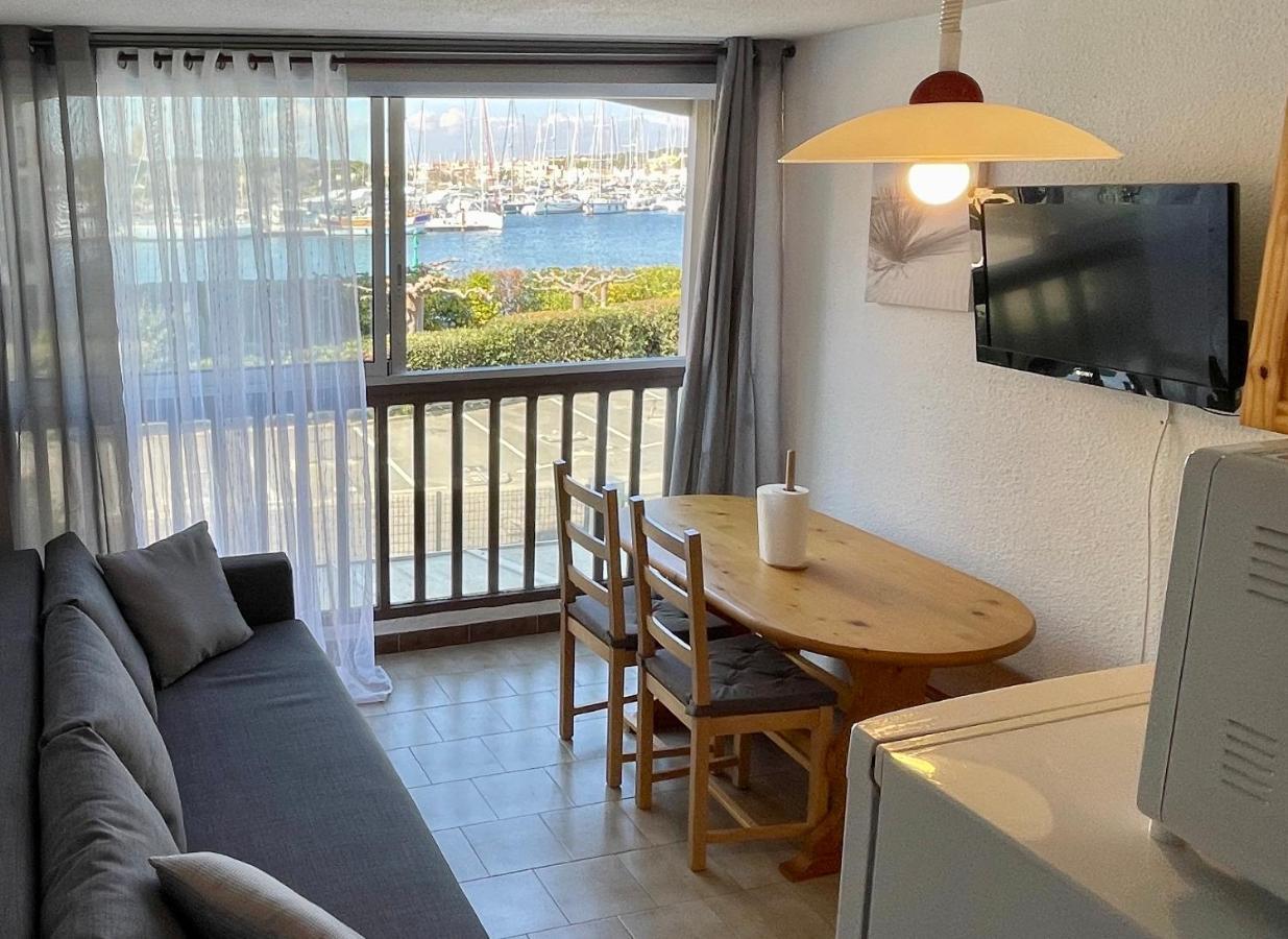 Studio Face A La Mer 4 Couchages - Gratuits Piscine Tennis Et Un Parking Prive Rare Et Tres Utile - Vue Magnifique Sur La Mer - Agreable En Toutes Saisons Ile Des Pecheurs - La Brigantine - Emplacement Et Vue Rares Au Cap D'Agde Buitenkant foto