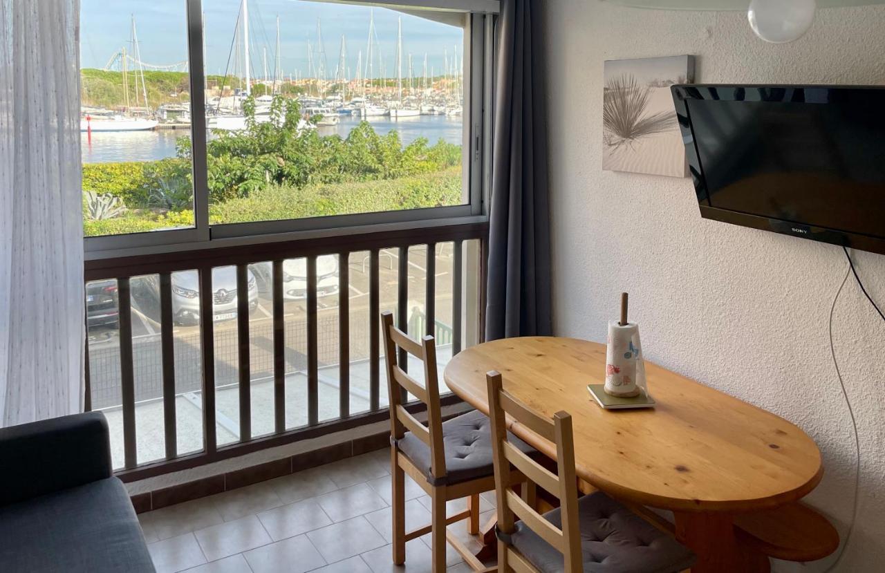Studio Face A La Mer 4 Couchages - Gratuits Piscine Tennis Et Un Parking Prive Rare Et Tres Utile - Vue Magnifique Sur La Mer - Agreable En Toutes Saisons Ile Des Pecheurs - La Brigantine - Emplacement Et Vue Rares Au Cap D'Agde Buitenkant foto