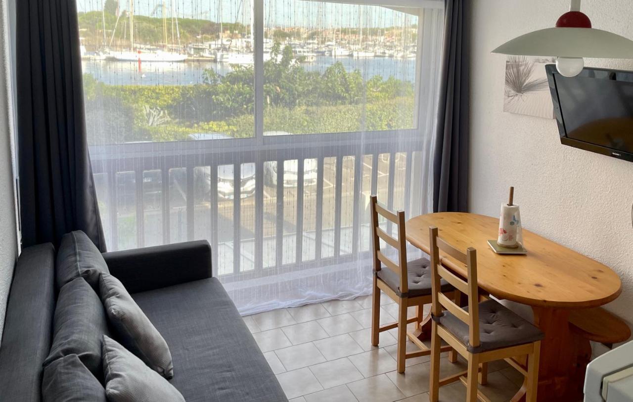 Studio Face A La Mer 4 Couchages - Gratuits Piscine Tennis Et Un Parking Prive Rare Et Tres Utile - Vue Magnifique Sur La Mer - Agreable En Toutes Saisons Ile Des Pecheurs - La Brigantine - Emplacement Et Vue Rares Au Cap D'Agde Buitenkant foto